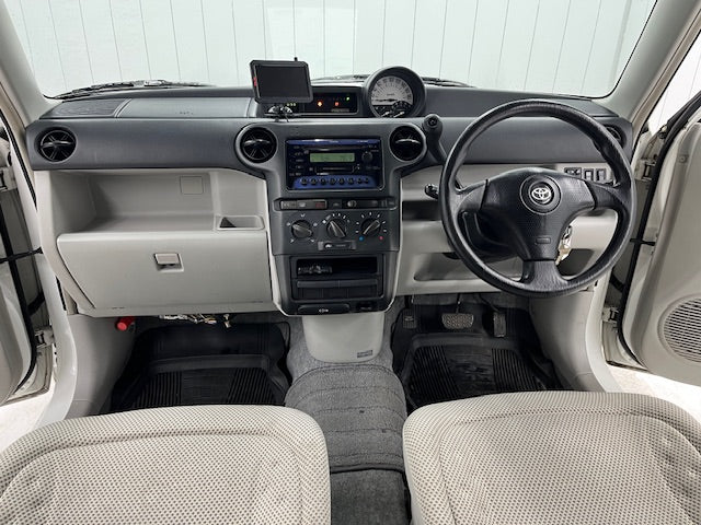 2001 Toyota bB Open Deck | White (068) | 57,000 KM | Pending Sale