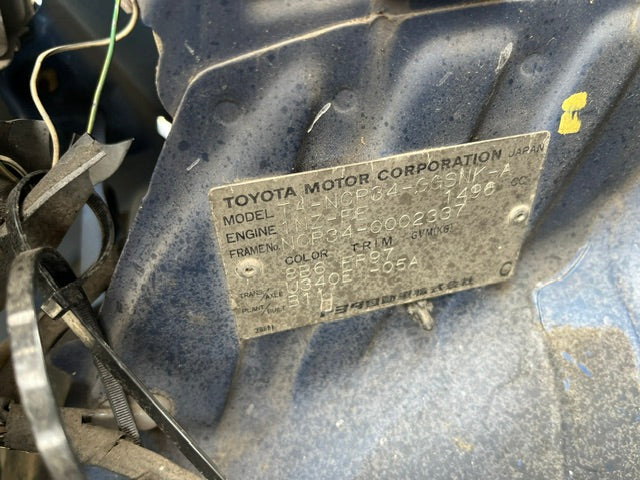 2001 Toyota bB Open Deck I Version | Blue | 161,000 KM | Coming Soon