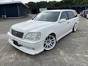 2001 Toyota Crown Estate Athlete V | Frosty White (2FQ) | 1JZ-GTE | 166,000 KM