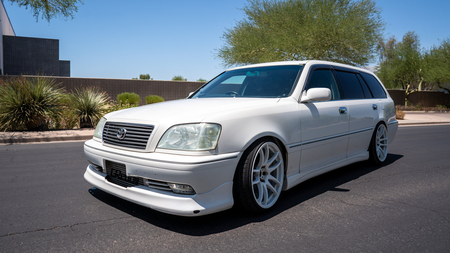 2001 Toyota Crown Estate Athlete V | Frosty White (2FQ) | 1JZ-GTE | 166,000 KM