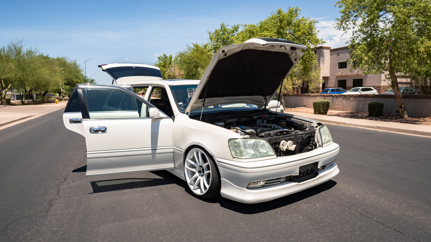 2001 Toyota Crown Estate Athlete V | Frosty White (2FQ) | 1JZ-GTE | 166,000 KM