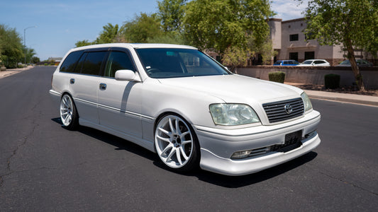 2001 Toyota Crown Estate Athlete V | Frosty White (2FQ) | 1JZ-GTE | 166,000 KM