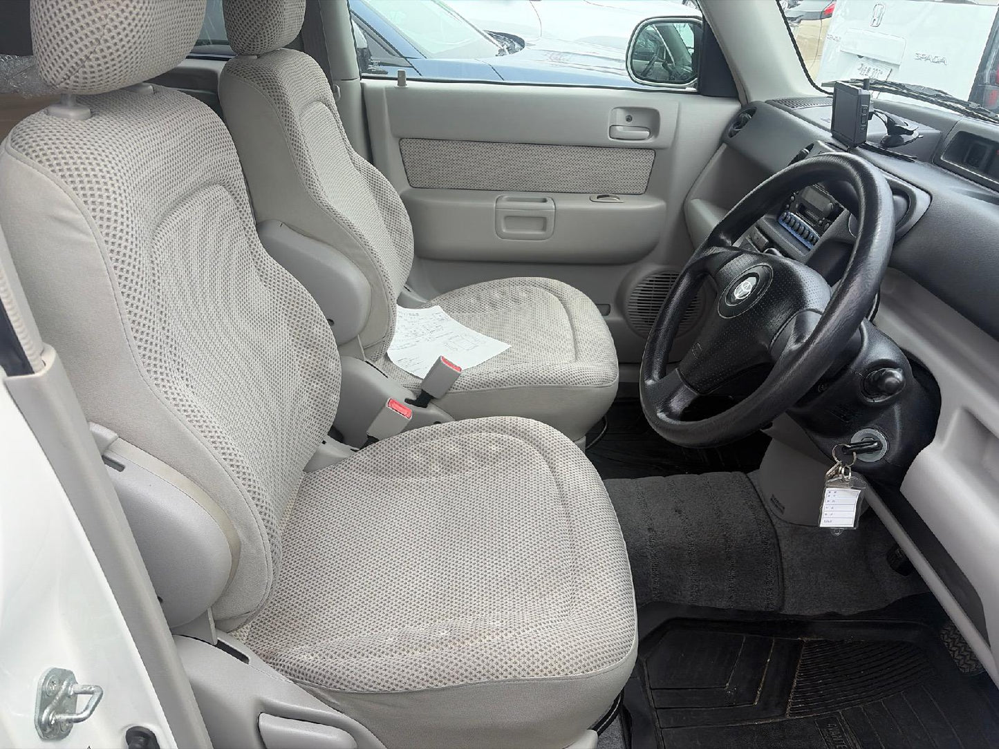 2001 Toyota bB Open Deck | White (068) | 57,000 KM | Pending Sale