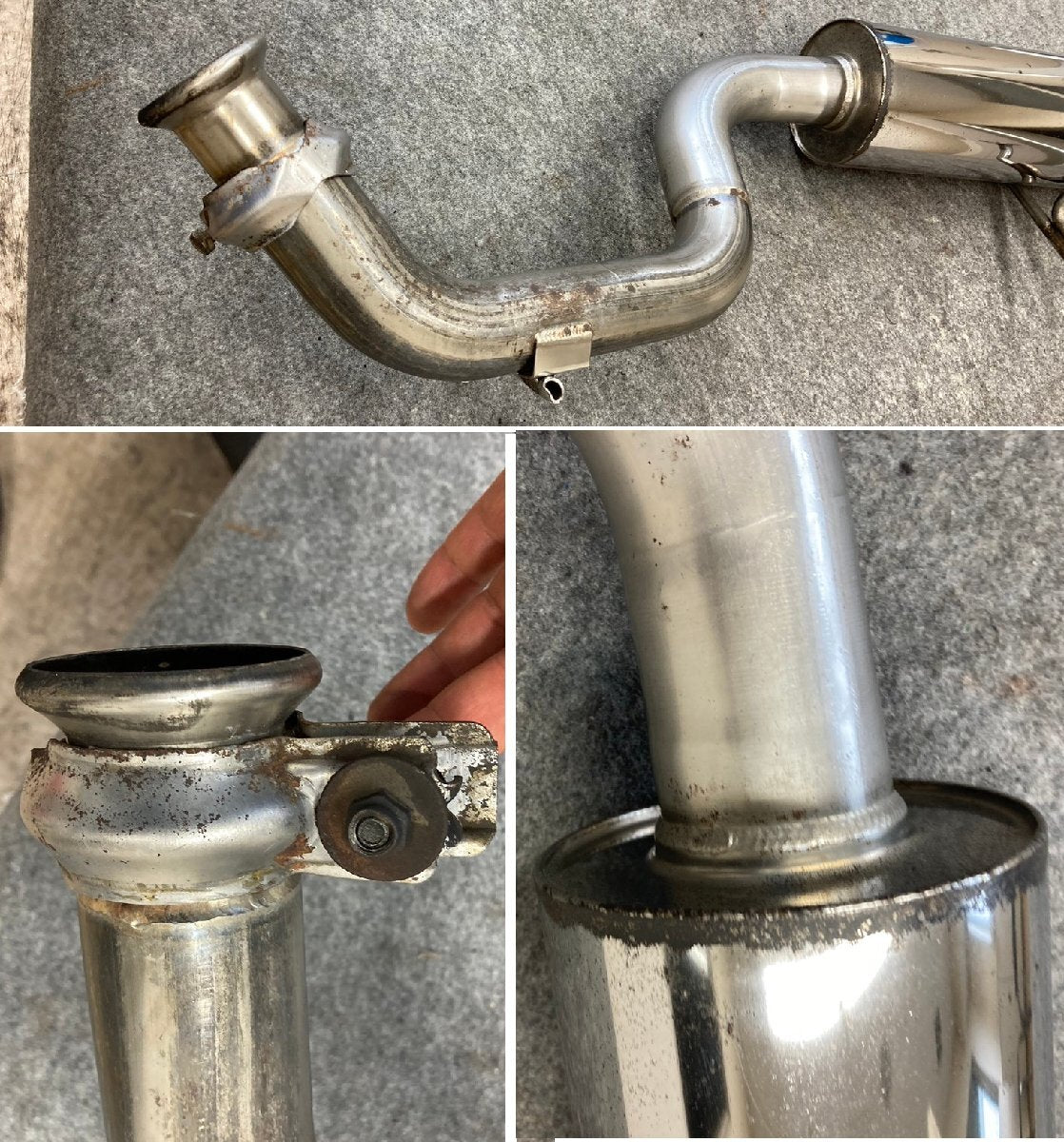 Apex rear muffler Toyota bB