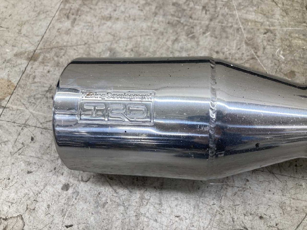 TRD Toyota bB NCP31 Stainless Rear Muffler | 1NZ-FE FWD