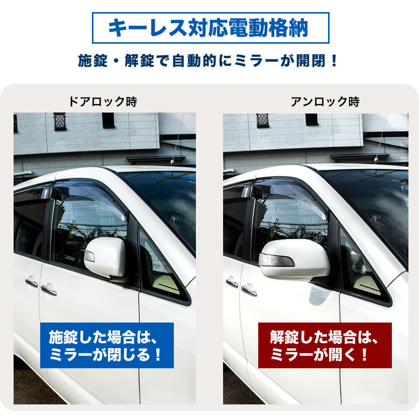 Toyota bB Automatic Mirror Folding Kit