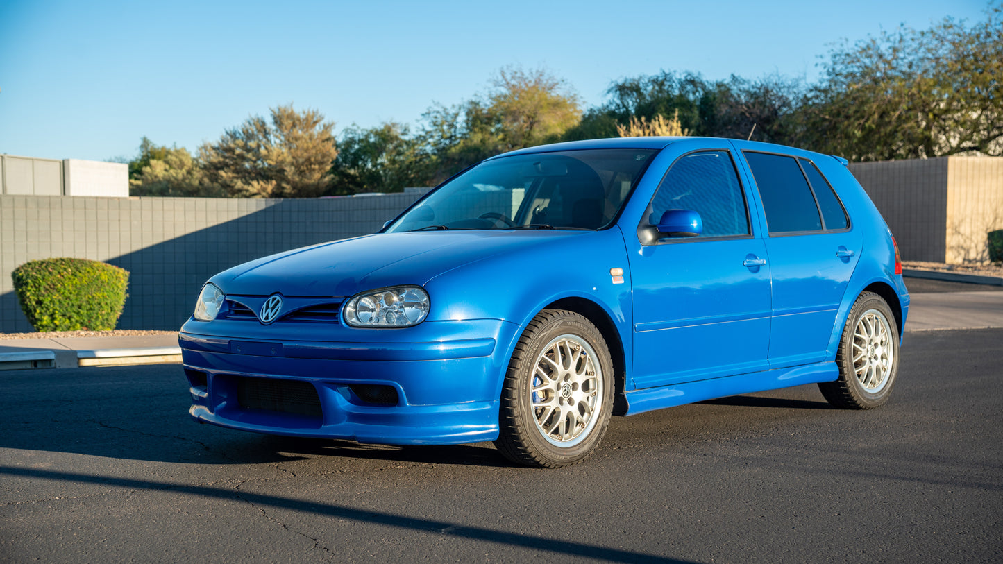 1999 Volkswagen Golf GTI – Jazz Blue / Black Recaro | Clean Example | Enthusiast-Owned