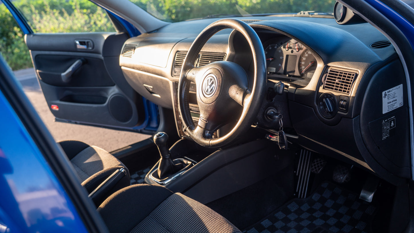 1999 Volkswagen Golf GTI – Jazz Blue / Black Recaro | Clean Example | Enthusiast-Owned