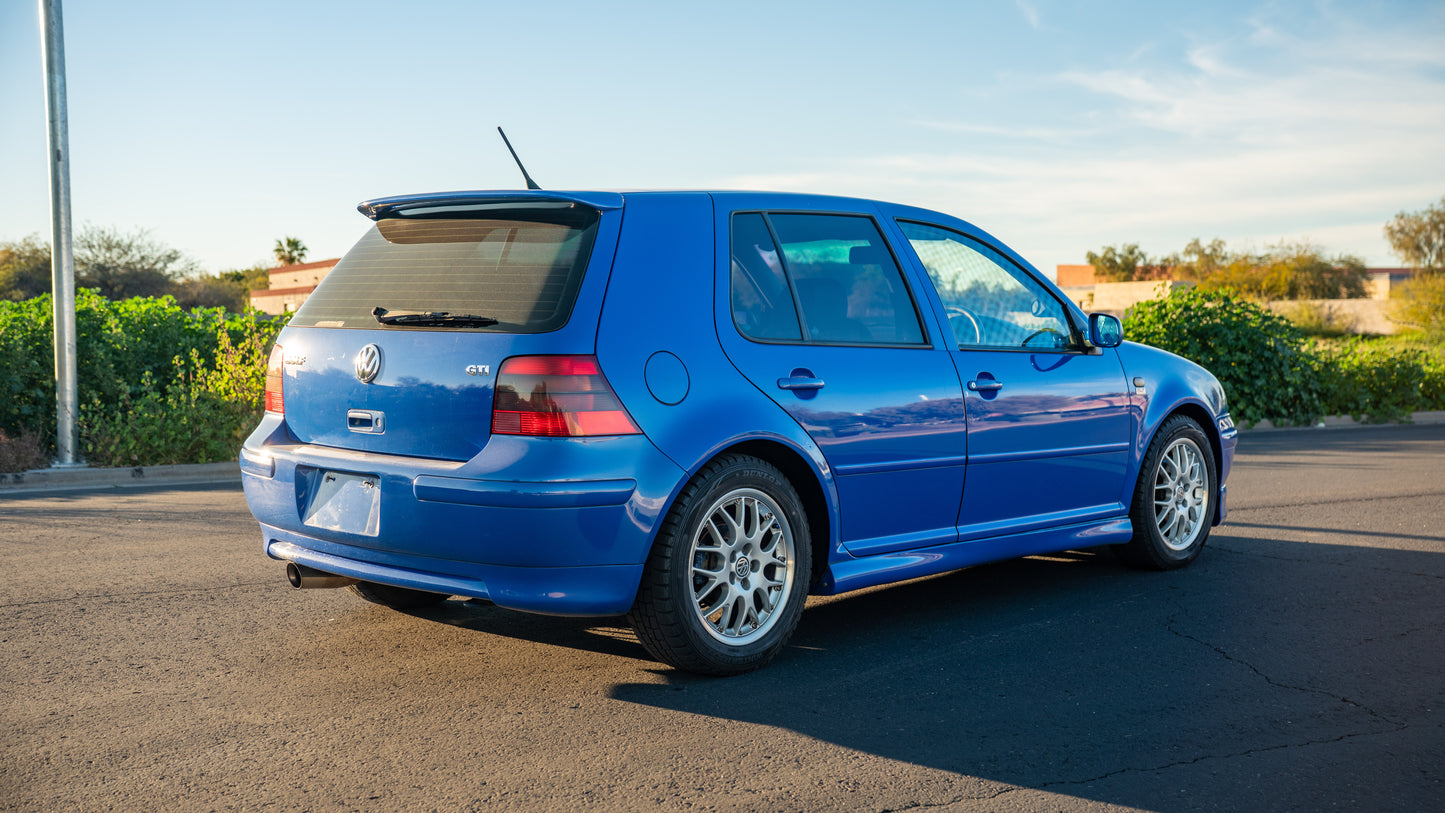 1999 Volkswagen Golf GTI – Jazz Blue / Black Recaro | Clean Example | Enthusiast-Owned