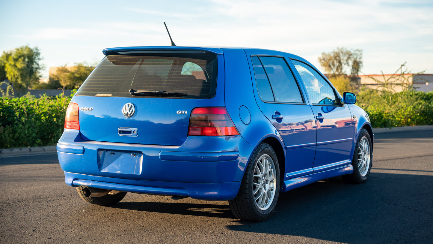 1999 Volkswagen Golf GTI – Jazz Blue / Black Recaro | Clean Example | Enthusiast-Owned