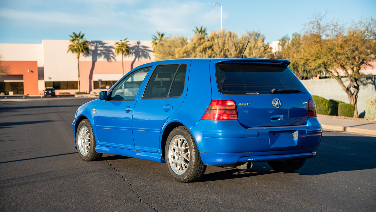 1999 Volkswagen Golf GTI – Jazz Blue / Black Recaro | Clean Example | Enthusiast-Owned