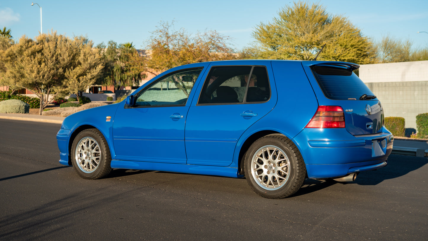 1999 Volkswagen Golf GTI – Jazz Blue / Black Recaro | Clean Example | Enthusiast-Owned