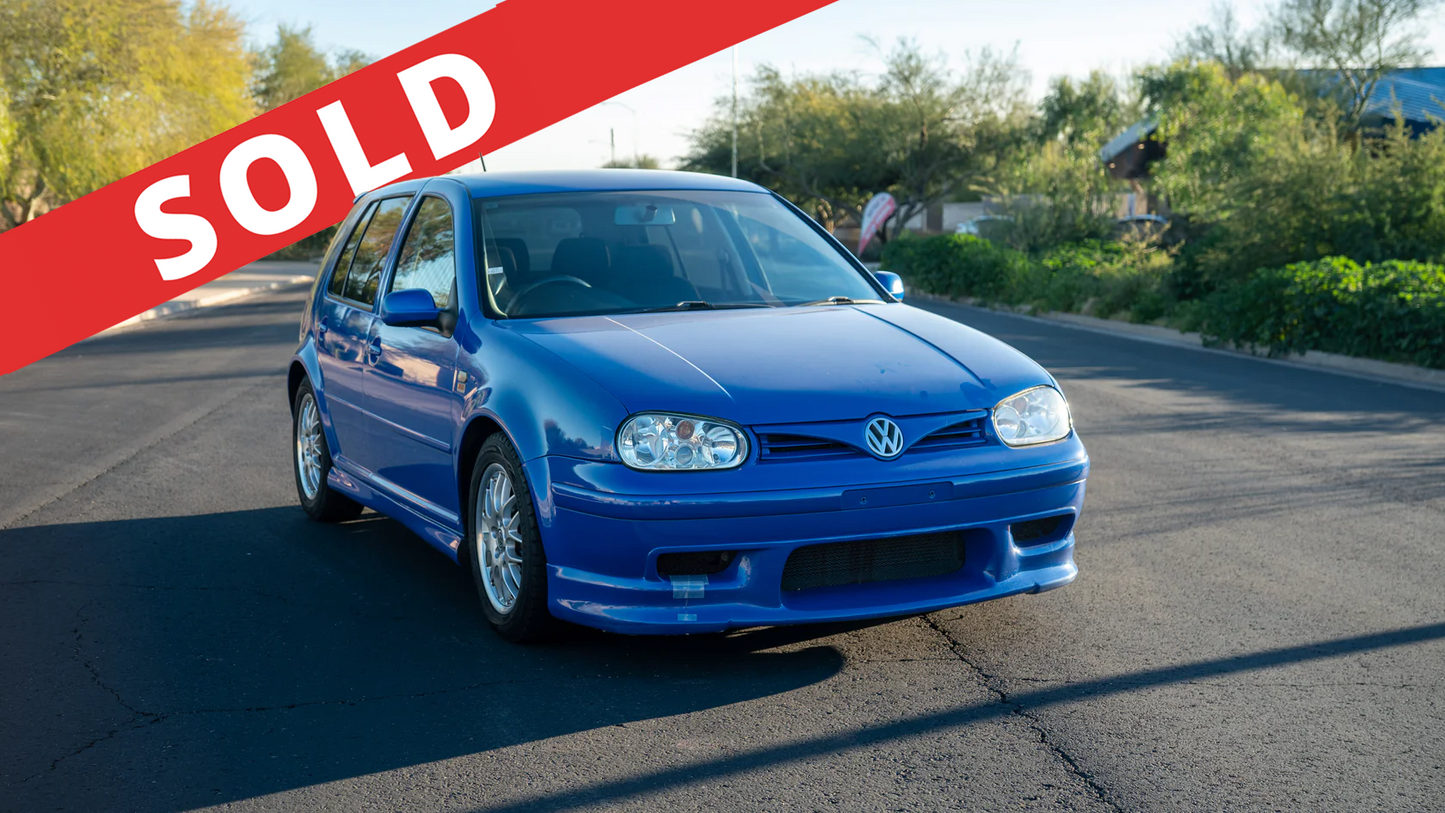 1999 Volkswagen Golf GTI – Jazz Blue / Black Recaro | Clean Example | Enthusiast-Owned