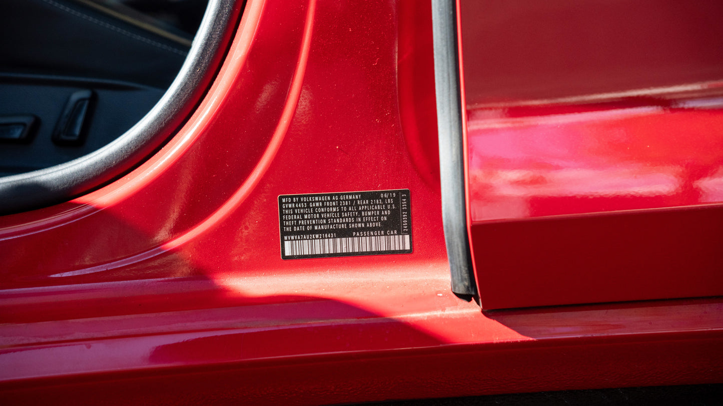 2019 Volkswagen Golf R – Tornado Red | DSG | AWD Performance Hatch | Modern Enthusiast Favorite