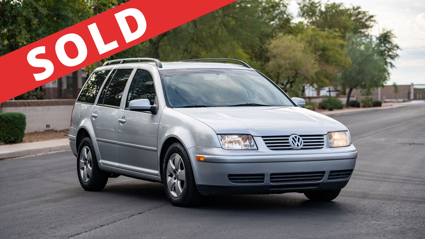 2005 Volkswagen Jetta Wagon TDI – Reflex Silver / Grey Cloth | One-Owner | Diesel Wagon | SOLD