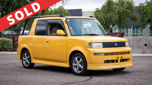 2001 Toyota bB OpenDeck – Yellow | JDM Utility Pickup | Rare Configuration